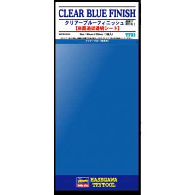 CLEAR BLUE FINISH ( 90X200mm ) TF21 - HASEGAWA